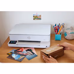 HP ENVY 6120 All-in-One Couleur Imprimante, Impression photo; Copieur, Scanner - Vue supplémentaire 3