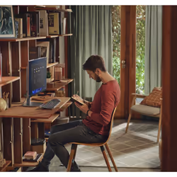 HP OmniStudio X AiO NGAI 27-cs1011nf PC Copilot+ PC PC All-in-One Windows 11 Home Wi-Fi 7 (802.11be) - Vue supplémentaire 6