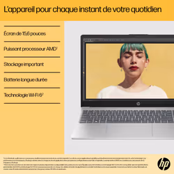 HP 15-fc0156nf AMD Ryzen 7 7730U PC portable 15.6" Full HD 32Go RAM 512Go SSD Wi-Fi 6 Win11 Argent - Vue supplémentaire 7