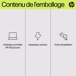 HP Laptop 15-fd1017nf PC portable 512Go SSD Wi-Fi 6 Win11 Argent - Vue supplémentaire 6