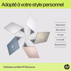 HP C5HY9EA laptop PC portable Wi-Fi 6 Win11 in S mode Argent - Vue supplémentaire 4