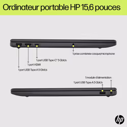 HP C5HY9EA laptop PC portable Wi-Fi 6 Win11 in S mode Argent - Vue supplémentaire 5