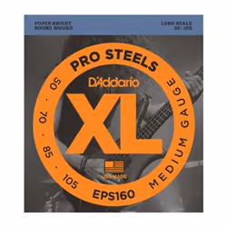 D'Addario EPS160, Guitare, Acier, Basse, 4 pièce(s)