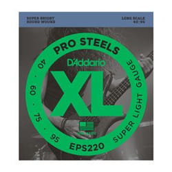 D'Addario EPS220 corde d'instrument de musique Basse 4 pièce(s) Acier Guitare