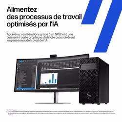 HP Z2 Tower G1i Intel Core Ultra 7 265K 32 Go DDR5-SDRAM 1 To SSD Windows 11 Pro Station de travail AI Workstation, AI PC Noir - Vue supplémentaire 6