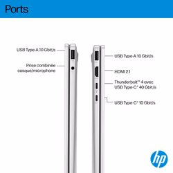 HP OmniBook X Flip 2-in-1 Laptop Next Gen AI 14-fm0009nf Intel Core Ultra 5 226V 14" PC portable Écran tactile 2K 16Go RAM Wi-Fi 6E - Vue supplémentaire 4