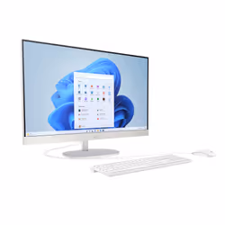 HP All-in-One 27-cr0074nf PC AMD Ryzen™ 7 7730U 68,6 cm (27") 1920 x 1080 pixels 16 Go DDR4-SDRAM 512 Go SSD Windows 11 Home Wi-Fi 6 (802.11ax) Blanc - Vue supplémentaire 2