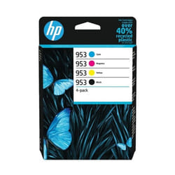 HP 953 4-Pack CMYK(4) Original Ink Cartridge Combo cartouche d'encre 4 pièce(s) Rendement standard Noir, Cyan, Magenta, Jaune