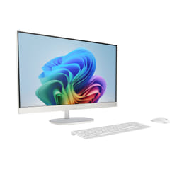 HP All-in-One Desktop Next Gen AI 27-ct2005nf PC Copilot+ PC AMD Ryzen AI 5 68,6 cm (27") 1920 x 1080 pixels 16 Go DDR5-SDRAM Windows 11 Home Wi-Fi 6 (802.11ax) Blanc