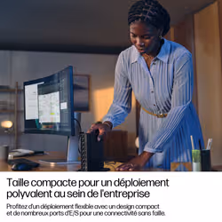 HP EliteDesk 8 Mini G1i Desktop AI PC Intel Core Ultra 7 265T 24 Go DDR5-SDRAM Windows 11 Pro Mini PC - Vue supplémentaire 7