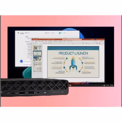 HP EliteDesk 8 Mini G1a Desktop Next Gen AI PC Copilot+ PC 350 24 Go DDR5-SDRAM 512 Go SSD Windows 11 Pro Mini PC - Vue supplémentaire 3