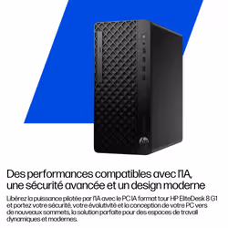 HP EliteDesk 8 Tower G1i Desktop AI PC Intel Core Ultra 7 265 24 Go DDR5-SDRAM Windows 11 Pro - Vue supplémentaire 5