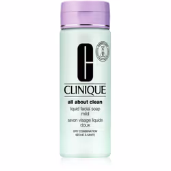 Clinique All About Clean Savon Visage Liquide Sèche à Mixte, 200ml, Mousse nettoyante, Femmes, Peau mixte, Peau sèche, Nettoy ...