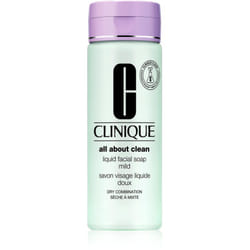 Clinique All About Clean Savon Visage Liquide Sèche à Mixte, 200ml