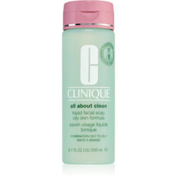 Clinique All About Clean Liquid Facial Soap Mousse nettoyante Femmes 200 ml