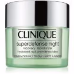 Clinique Superdefense Night Recovery, Oily, 50ml, Femmes, 50 ml, Crème, Peau mixte, Peau grasse, Nuit, Hydratant, Brillant, L ...