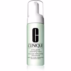 Clinique Extra Gentle Cleansing Foam, Mousse nettoyante, Femmes, Peau délicate, Peau sensible, Purifiant, Flacon pompe, Parab ...