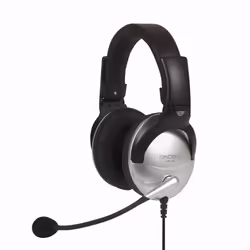 Koss SB45, Avec fil, 18 - 20000 Hz, Appels/Musique, Casque, Noir, Argent