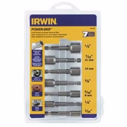 Jeu de douilles pour vis endommagées Irwin Bolt-Grip; 7 unités