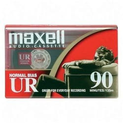 Maxell UR-90 5pk 90 min 5 pièce(s)