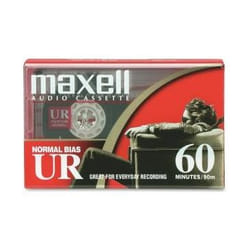 Maxell UR 60 Cassette audio 60 min 2 pièce(s)