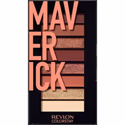 Revlon ColorStay Looks Book, Métallique, Fumé, Lissage, Cuivre, Maverick, 8 couleurs, Mat, Métallique, Brillant, Femmes