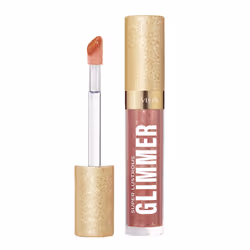 Revlon Super Lustrous Glimmer Gloss, Marron, Glazed Almond, Brillant, Femmes, Liquide, Brillant