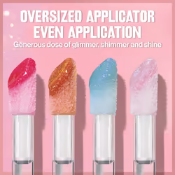Revlon Super Lustrous Glimmer Gloss brillant à lèvres 3,8 ml 005 Glazed Almond - Vue supplémentaire 6