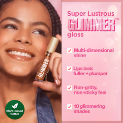 Revlon Super Lustrous Glimmer Gloss brillant à lèvres 3,8 ml 010 Indigo Ice - Vue supplémentaire 7
