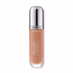 Revlon Ultra HD Metallic Matte Liquid Lipcolor 715 HD Glow 5.9ml, Marron, HD Glow, 1 couleurs, Coloration, Unisexe, Mat, Méta ...