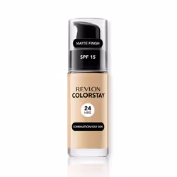 Revlon ColorStay Makeup Combination/Oily Skin SPF 15 #180 Sand Beige 30ml, Flacon pompe, Liquide, Peau mixte, Peau grasse, Be ...