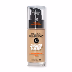 Revlon ColorStay Longwear Makeup for Combination/Oily Skin SPF15, Flacon pompe, Liquide, Peau mixte, Peau grasse, Moyenne, Sa ...