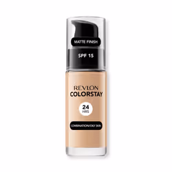 Revlon ColorStay Makeup for Combination/Oily Skin SPF 15, Natural Beige, Step 1: Shake well Step 2: Apply a small dab to one  ...
