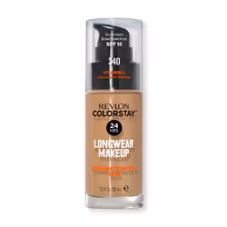 Revlon ColorStay Longwear Makeup for Combination/Oily Skin SPF15, Flacon pompe, Liquide, Peau mixte, Peau grasse, Profond, Mo ...