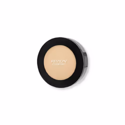 Revlon ColorStay Pressed Powder, Medium, Using the puff applicator, buff it over your entire face, focusing on the T-zone (fo ...