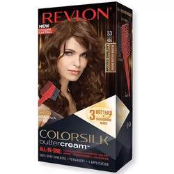 Revlon - Coloration Permanente Butter Cream Colorsilk - 53 Brun Doré Moyen