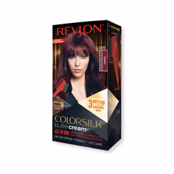 Revlon ColorSilk Buttercream, Bourgogne, 48BV, Burgundy, Femmes, Tous types de cheveux, Nourrissant