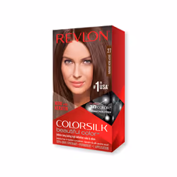 Revlon ColorSilk Beautiful Color 27 Deep Rich Brown, Marron, Deep Rich Brown, Femmes, Ammoniac, Boîte, 1 pièce(s)