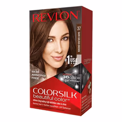 Revlon ColorSilk Beautiful Color 37, Marron, Femmes, Cheveux bouclés, Cheveux lisses, Cheveux colorés, Cheveux normaux, Radia ...