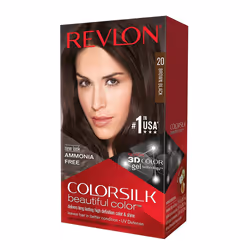 Revlon ColorSilk Beautiful Color, Noir, Brown Black, Ammoniac