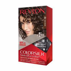 Revlon ColorSilk Beautiful Color, Marron, Dark Brown, Ammoniac