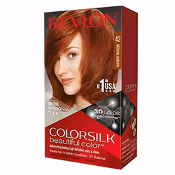 Revlon ColorSilk Beautiful Color, Marron, Medium Auburn, Ammoniac