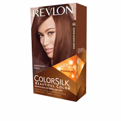 Revlon ColorSilk Beautiful Color, Marron, Medium Reddish Brown, Ammoniac