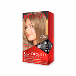 Revlon ColorSilk Beautiful Color 60 Dark Ash Blonde, Blonde, Dark Ash Blonde, Femmes, Ammoniac, Boîte, 1 pièce(s)