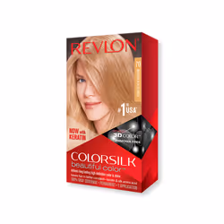 Revlon ColorSilk Beautiful Color 70 Medium Ash Blonde, Blonde, Medium Ash Blonde, Femmes, Ammoniac, Boîte, 1 pièce(s)