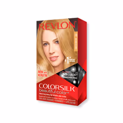 Revlon ColorSilk Beautiful Color 74 Medium Blonde, Blonde, Medium Blonde, Femmes, Ammoniac, Boîte, 1 pièce(s)