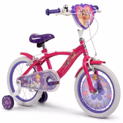 Vélo 16″ Disney Princess par Huffy pour enfant de 5 à 7 ans rose