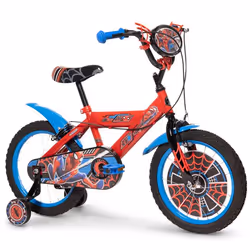 Vélo 16″ Marvel Spider-Man par Huffy pour enfant de 5 à 7 ans rouge