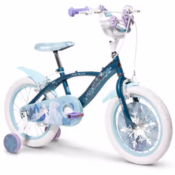 Vélo 16″ Disney La Reine des neiges par Huffy pour enfant de 5 à 7 ans bleu