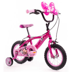 Vélo Filles Huffy Disney Minnie Mouse 12 rose 16 - 3-5ans + roues dentraînement